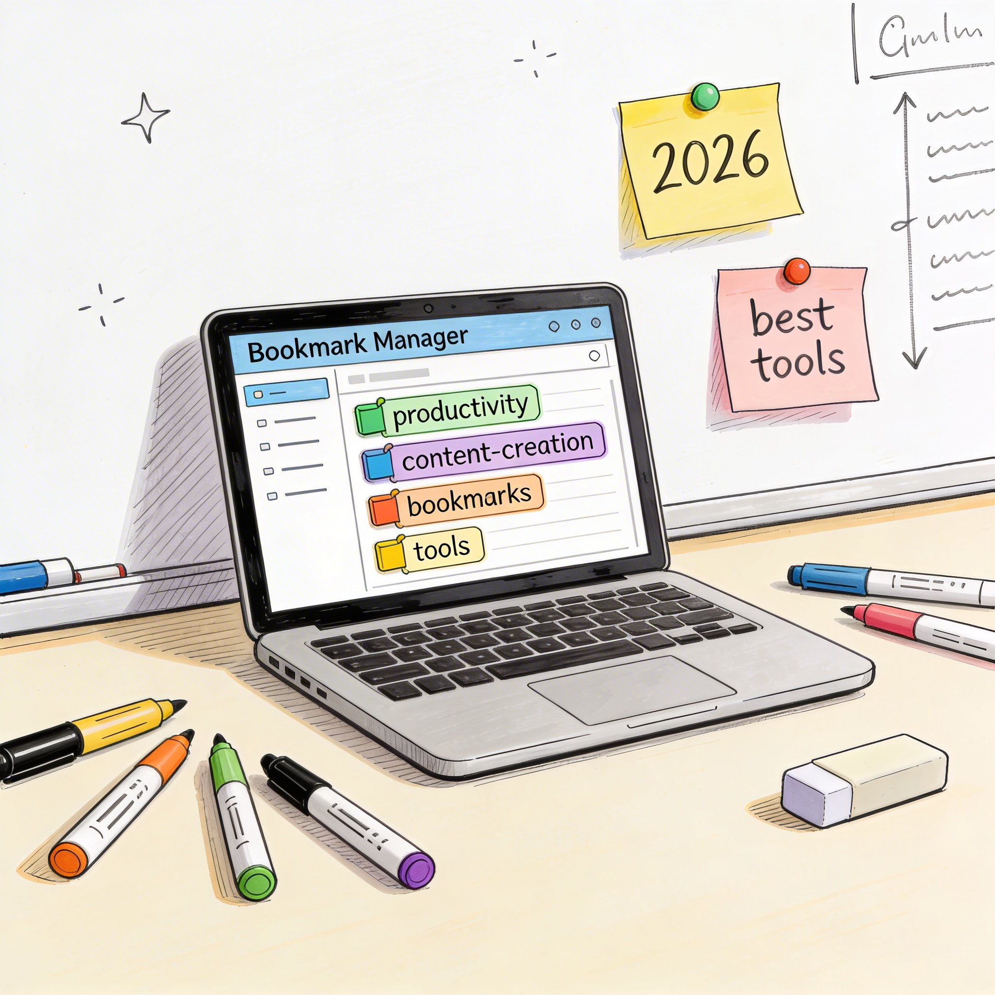 Best Bookmark Manager for Content Creators in 2026