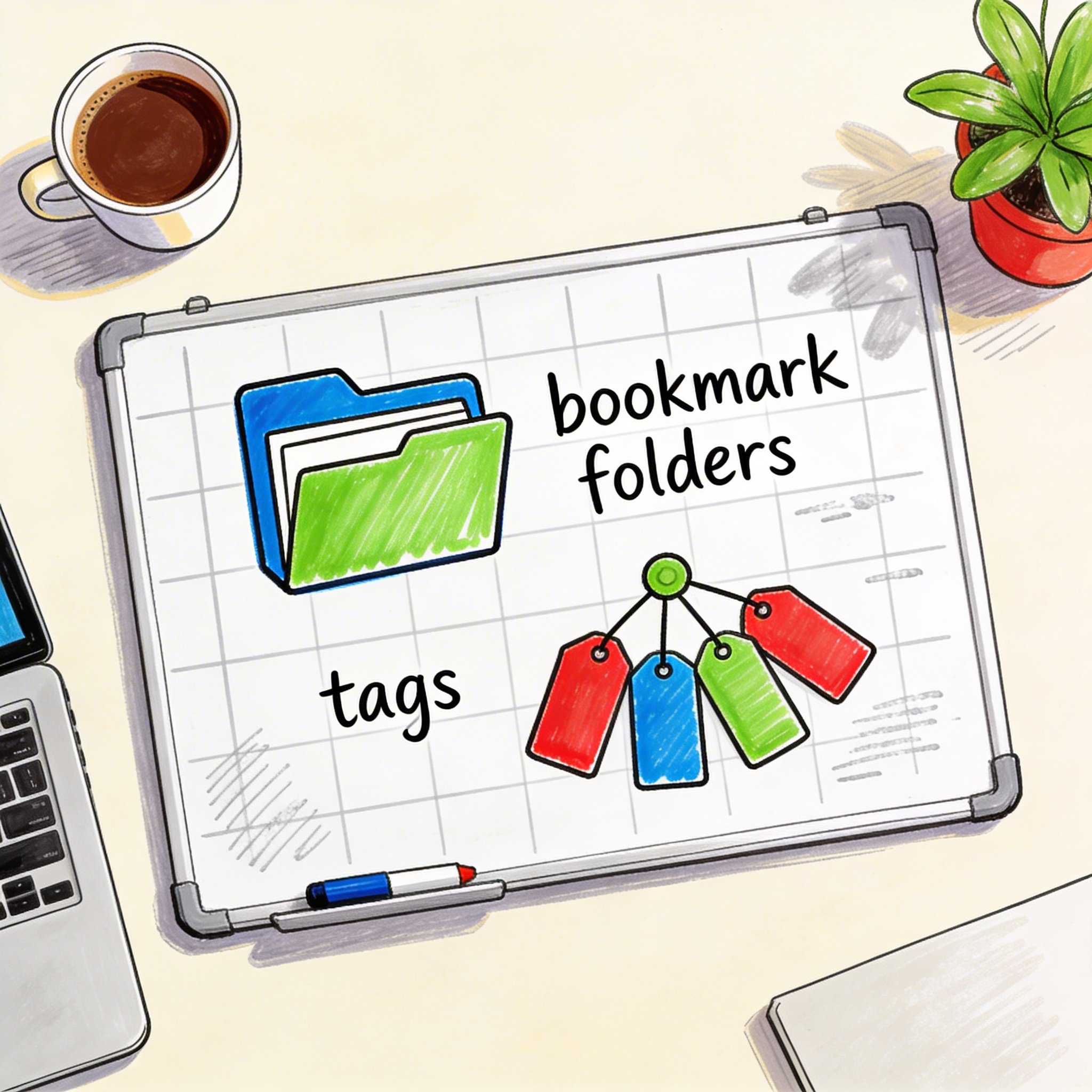 Bookmark Folders vs Tags: Which Organization Method is Better?