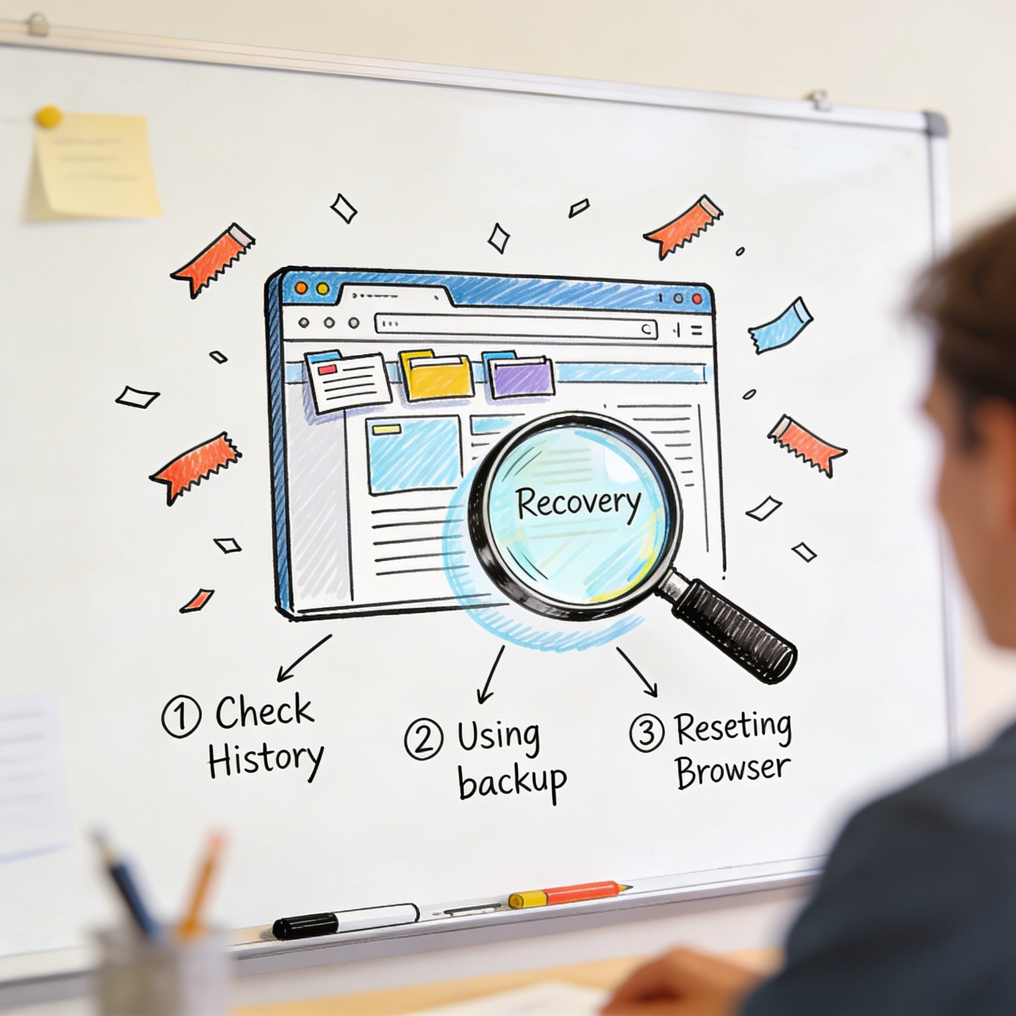 How to Find Lost or Deleted Bookmarks
