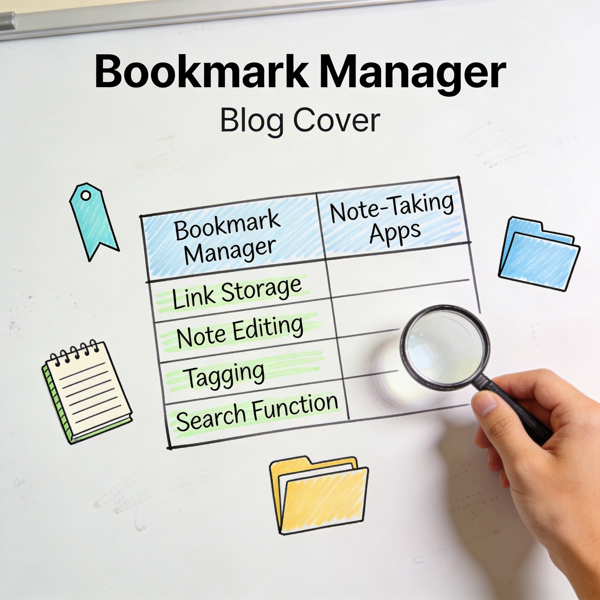 Bookmark Manager vs Note-Taking Apps: Which Should You Use? (2026)